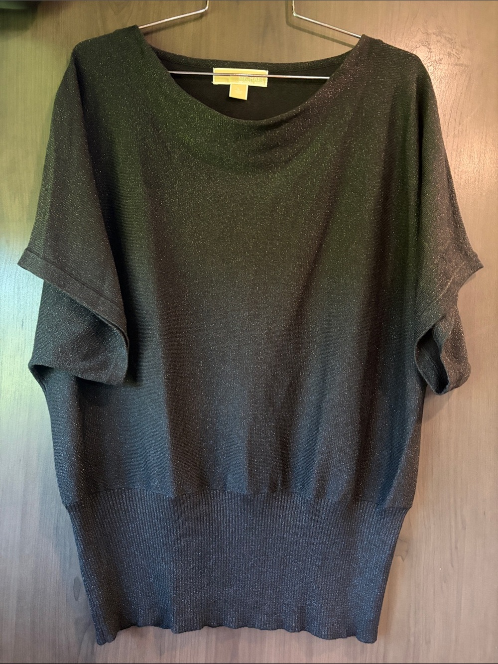 Michael Kors black sparkly top